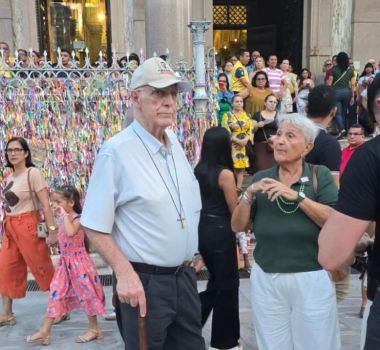 Imagem - Padre Júlio Lancellotti visita redes de acolhimento em Belém