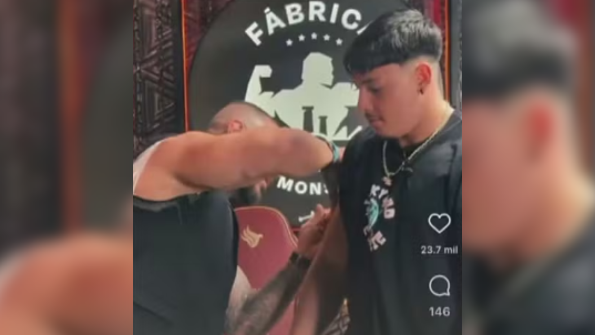 Vídeo voltou a repercutir após a morte do fisiculturista de 22 anos; influenciador afirma que não falará mais sobre anabolizantes