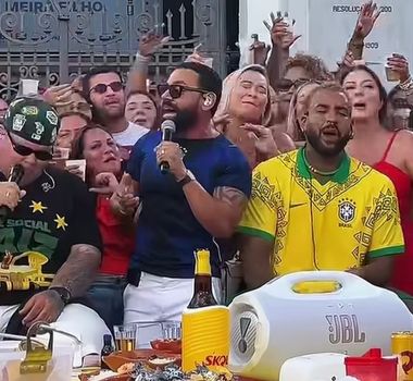 Imagem - Pablo participa de gravação do Menos é Mais em Belém e anima fãs no Mercado de São Brás