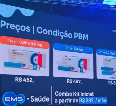 Imagem - Primeira caneta emagrecedora brasileira terá preços a partir de R$ 452, diz fabricante
