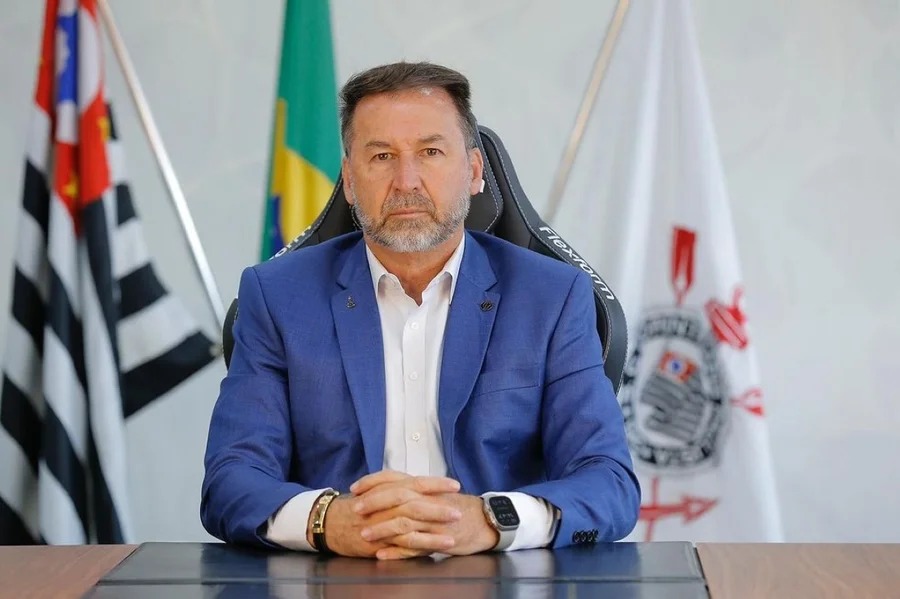 Augusto Melo foi presidente do Corinthians entre 2024 e 2025 - 