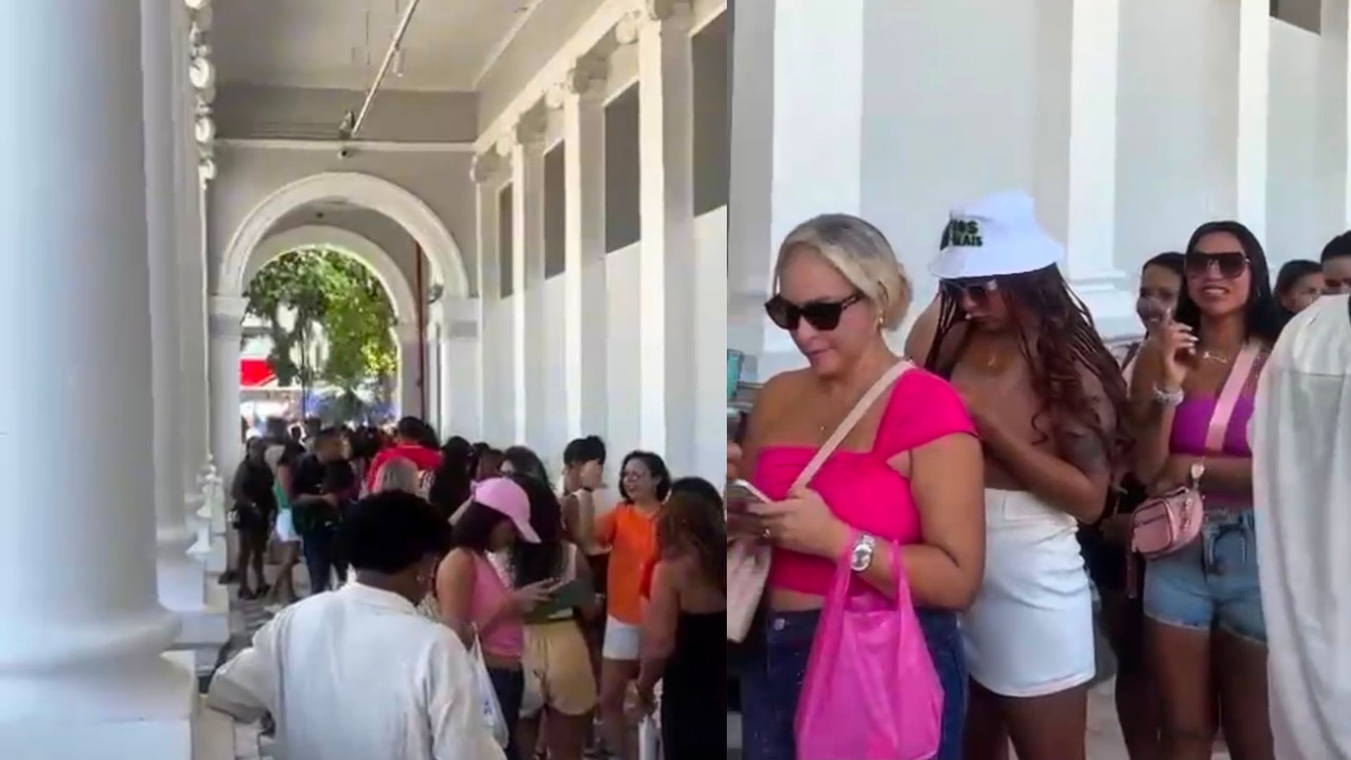 Fãs lotam Mercado de São Brás para acompanhar gravação do Menos é Mais em Belém