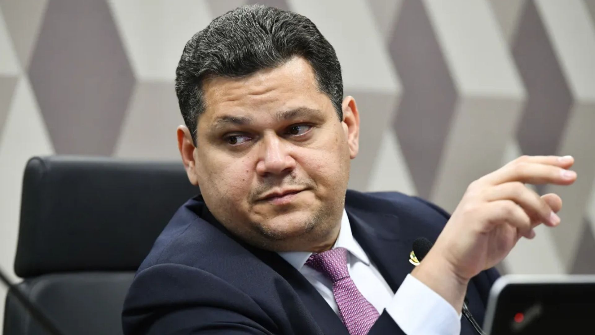 Presidente do Senado, Davi Alcolumbre.