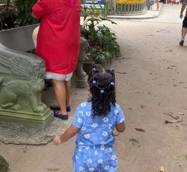 Imagem - “Para a gravação!”: Vídeo de menina descobrindo fantasia da Mônica viraliza em Belém