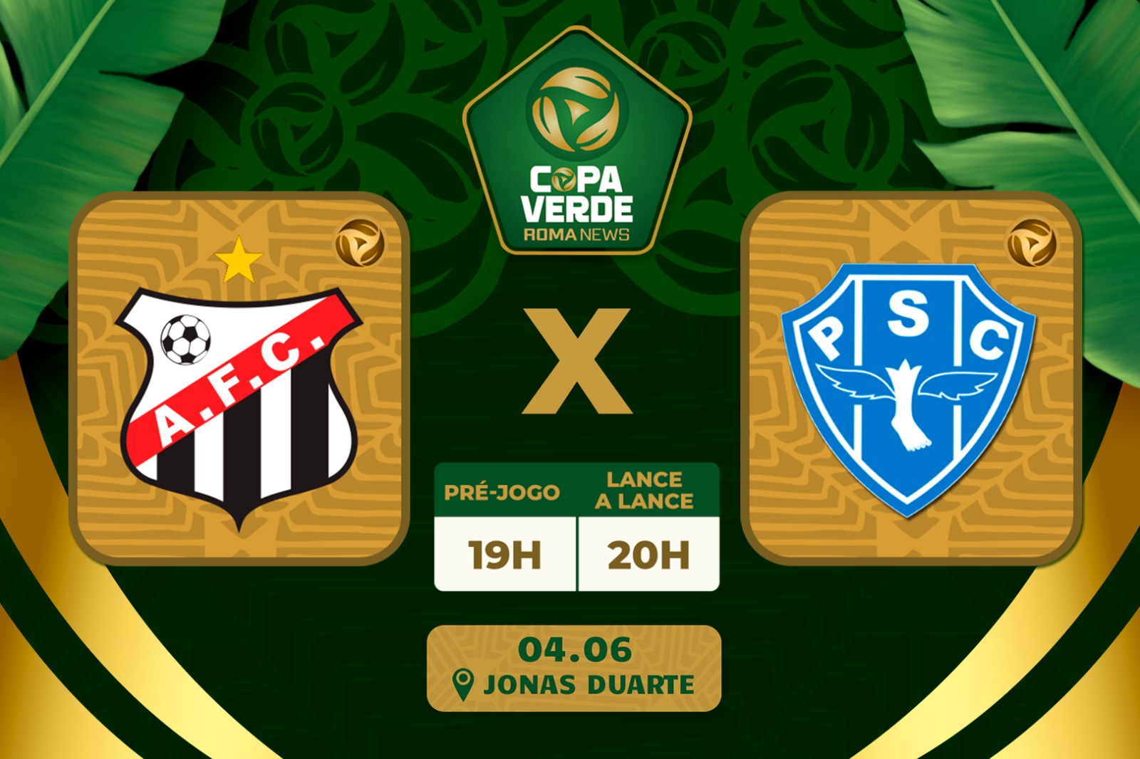 Imagem - Anápolis x Paysandu: acompanhe o duelo de ida da final da Copa Verde