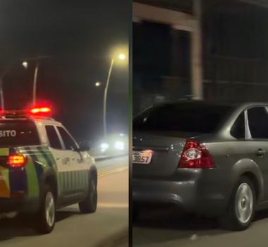 Imagem - Motorista é flagrado trafegando na pista do BRT em Belém