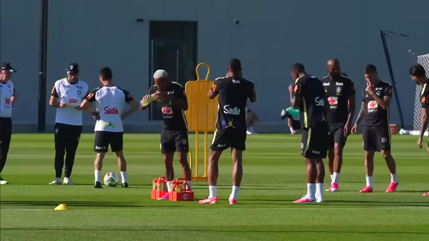 Brasil realizou o segundo treinamento em Nova Jersey - 