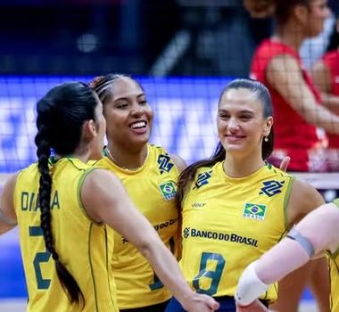 Imagem - Brasil vira sobre a República Dominicana e conquista segunda vitória seguida na Liga das Nações Feminina