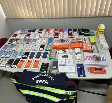 Imagem - Sefa apreende carga de eletrônicos, insumos para mineração e equipamentos de rede em três regiões do Pará