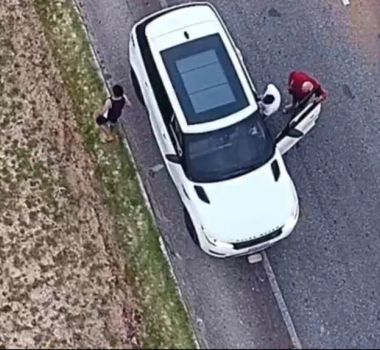 Imagem - Drone do Detran identifica motorista tentando 'furar' Lei Seca em Salinópolis