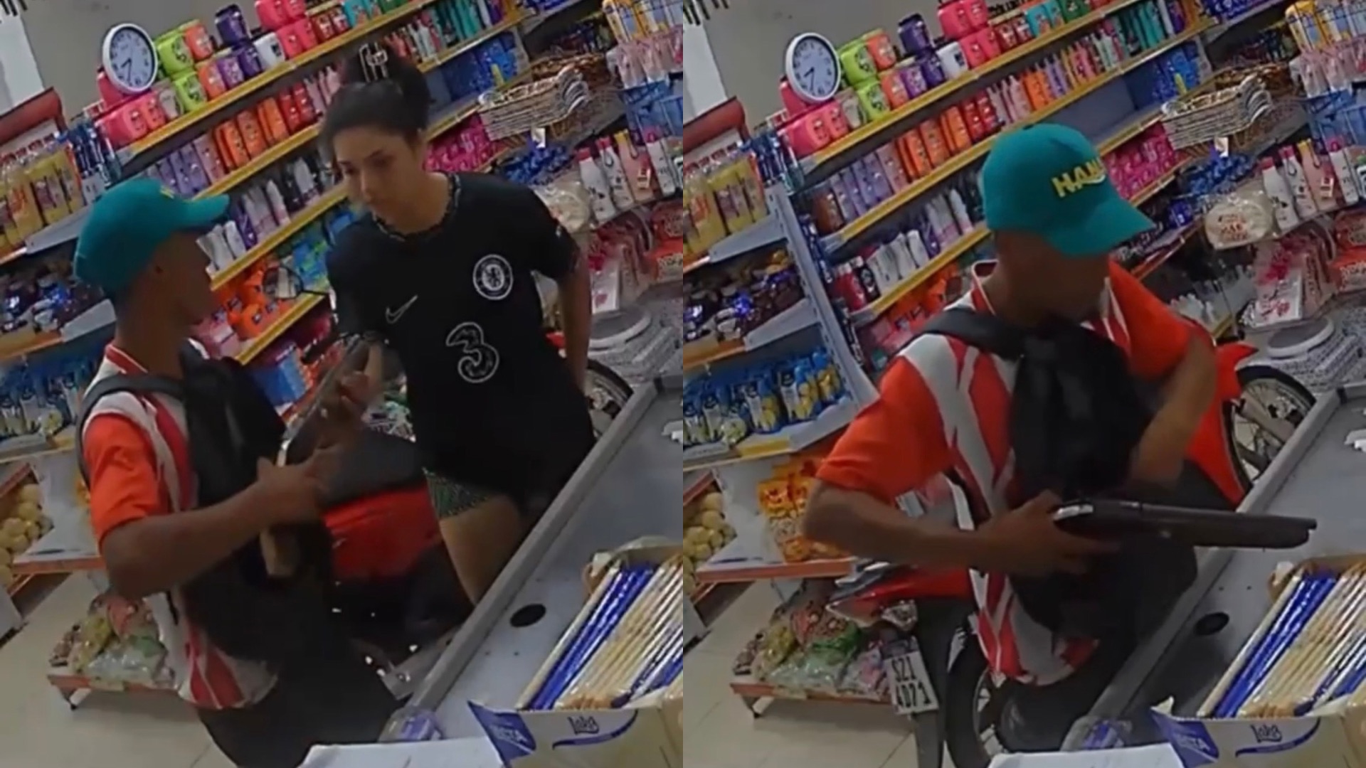 Imagem - Armado com escopeta, criminoso assalta mercadinho em Curuçá, no Pará