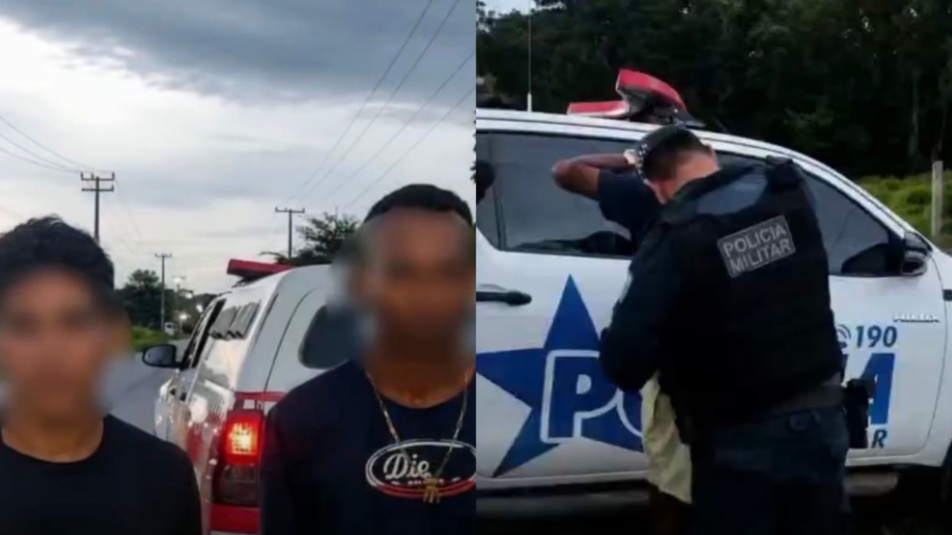 Dois homens foram conduzidos à Delegacia de Polícia Civil de Ourém.