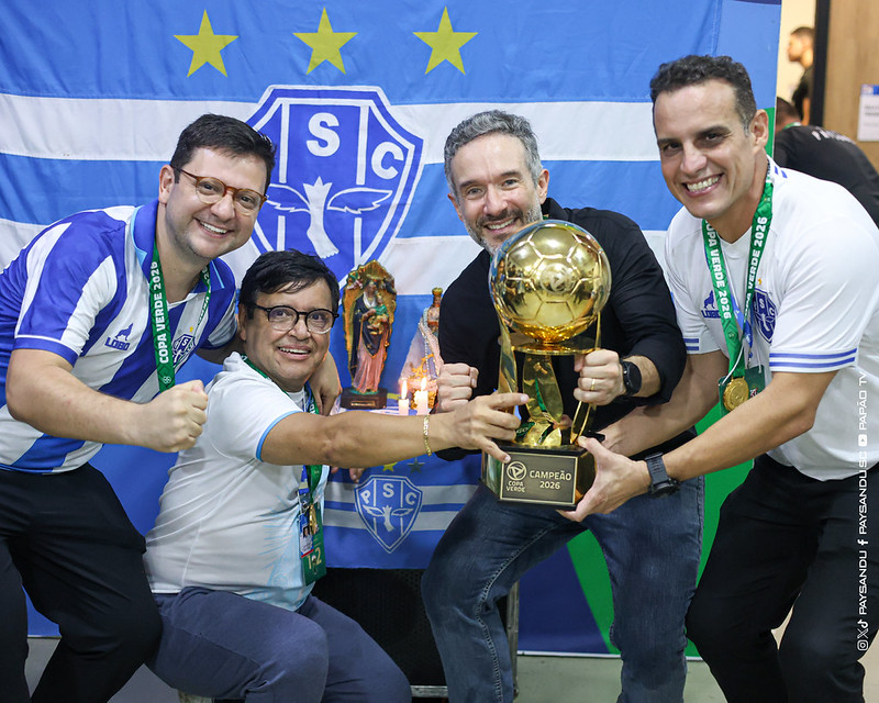 Imagem - Tríplice coroa: Paysandu soma três títulos em seis meses