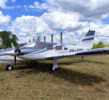 Imagem - Avião roubado em São Paulo é encontrado escondido em hangar no Pará