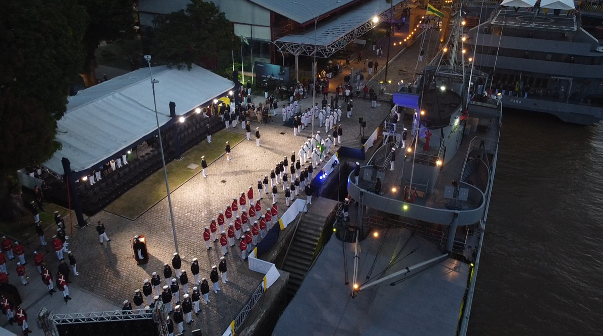 Imagem - Cerimônia Militar celebra o Dia da Marinha em Belém