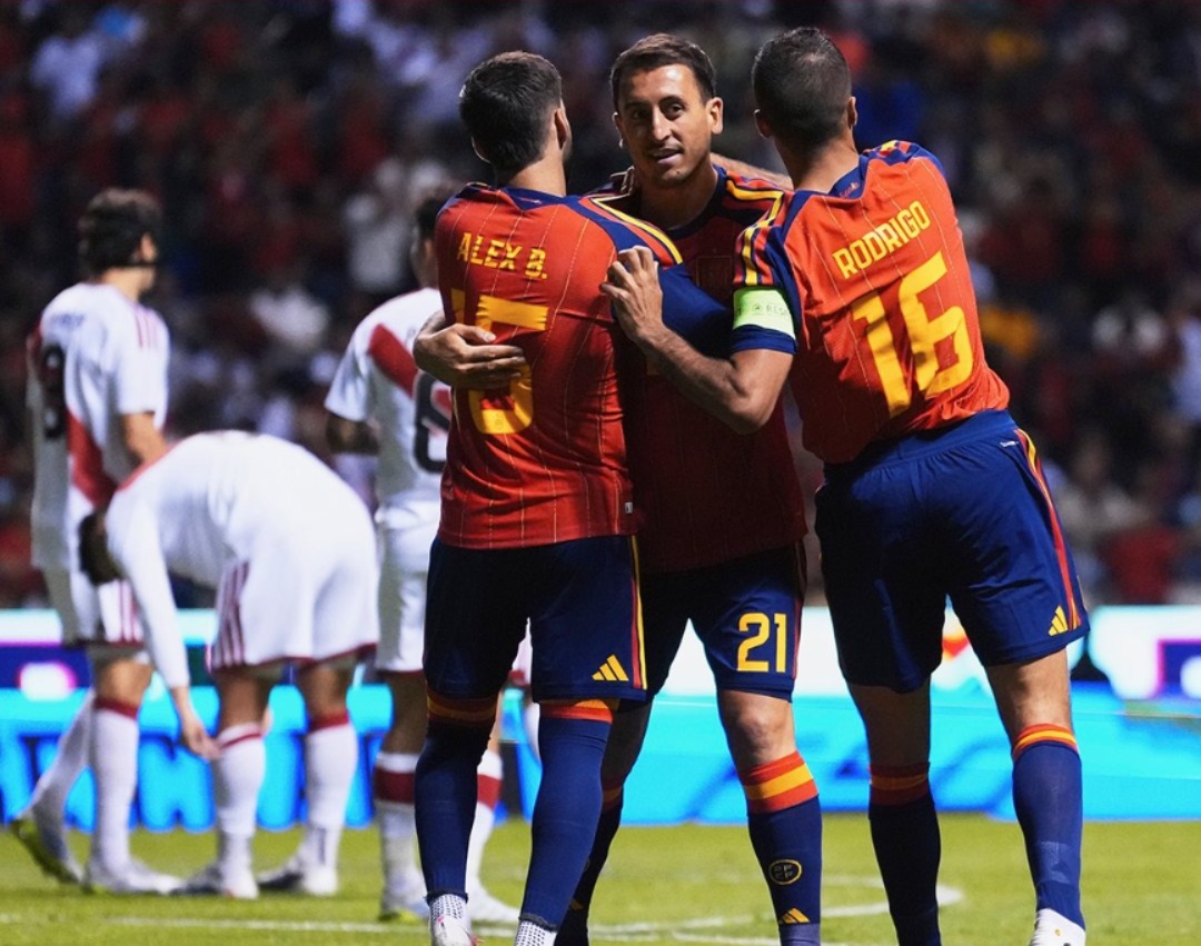 Espanha venceu por 3 a 1 - 