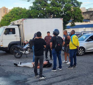 Imagem - Vídeo: acidente dificulta o trânsito na João Paulo II, em Belém
