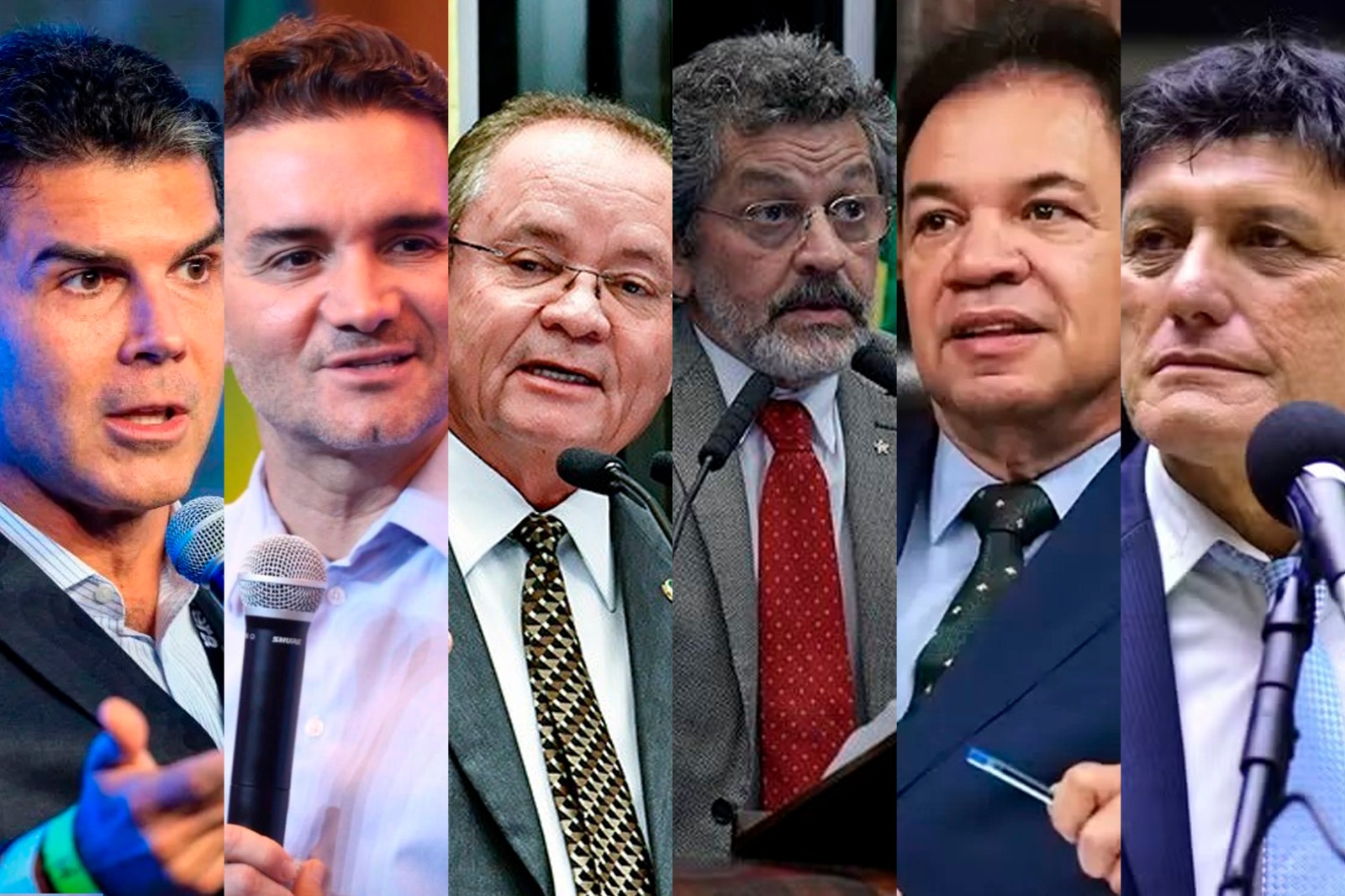 Pré-candidatos ao Senado.