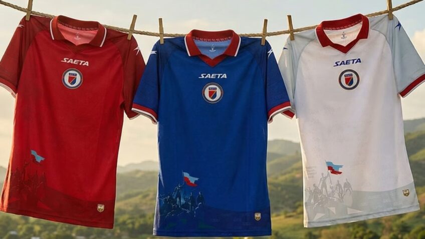Sob ordem da Fifa, Haiti é obrigado a mudar uniforme histórico às vésperas da Copa do Mundo