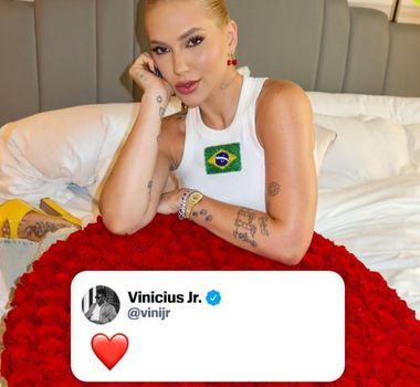 Imagem - Vinicius Júnior comenta foto de Virginia Fonseca e agita redes sociais