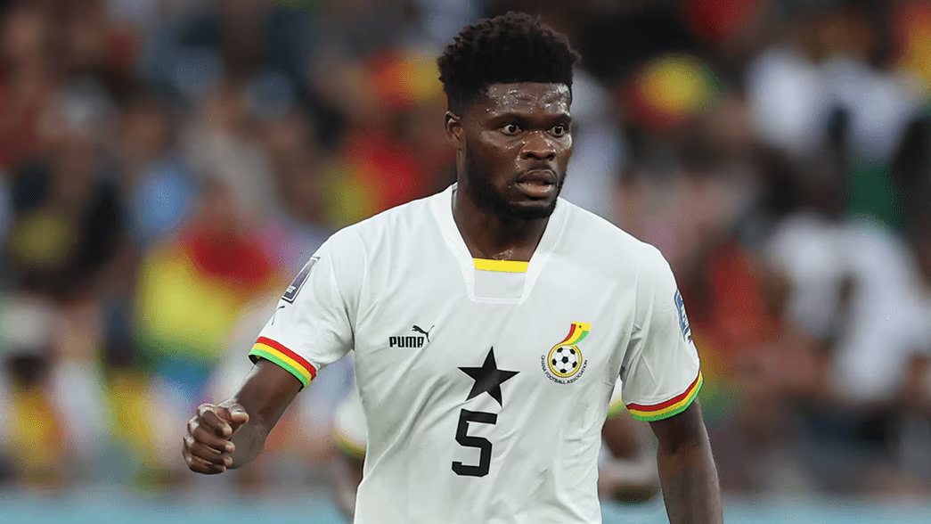 Jogador da seleção de Gana, Thomas Partey.