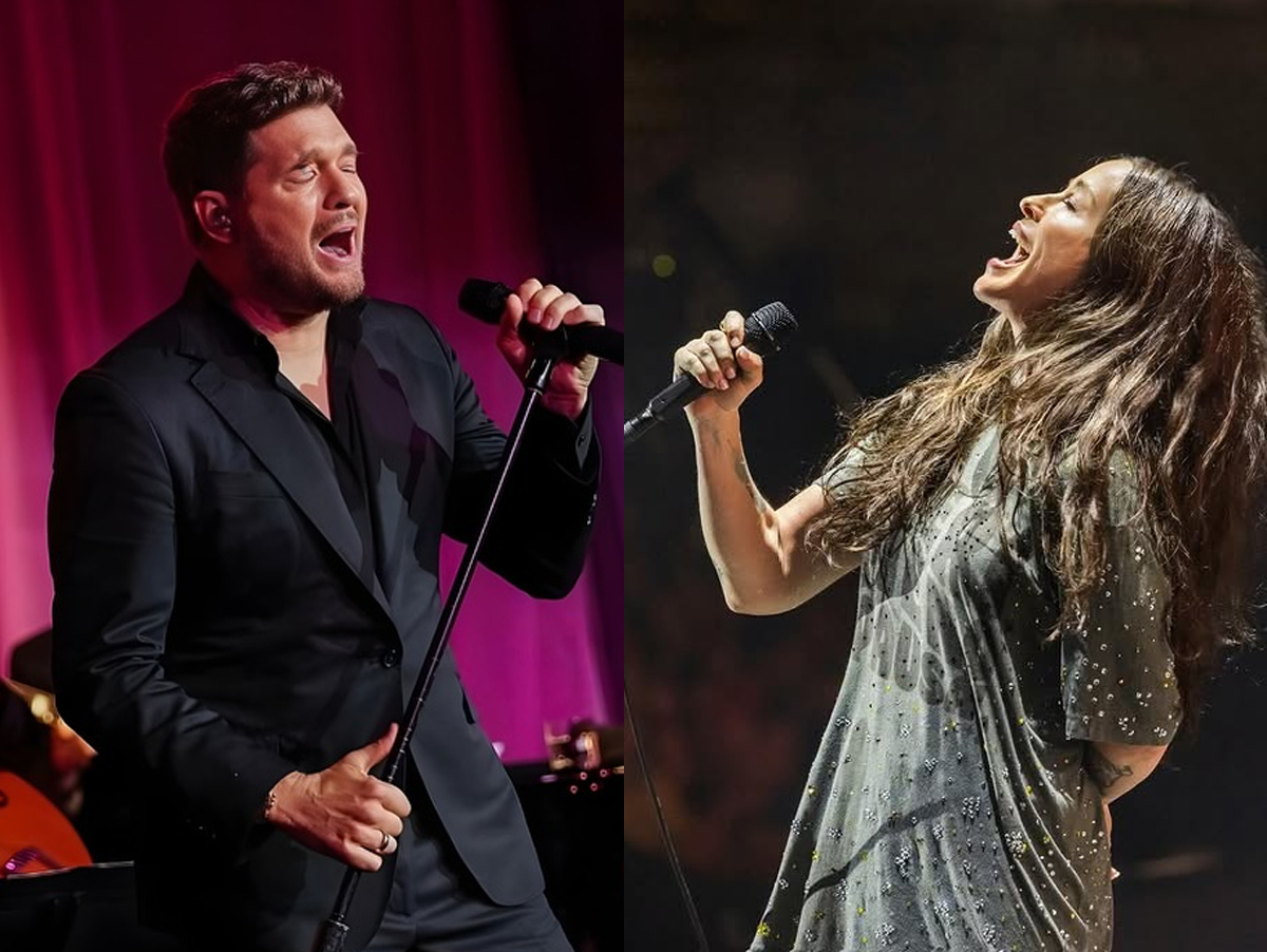 Michael Bublé e Alanis Morissette são as atrações - 