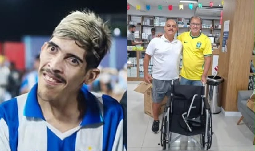 Pampam passou por cirurgia após o acidente e segue internado no Hospital Metropolitano

