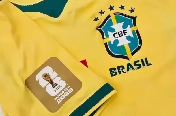 Patch será usado na camisa do Brasil durante o Mundial - 