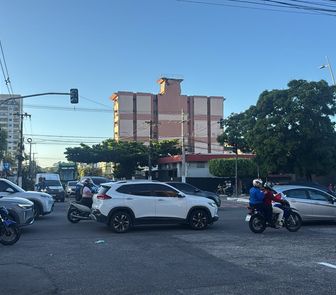 Imagem - Vídeo: interdição dificulta trânsito na João Paulo II na manhã de hoje