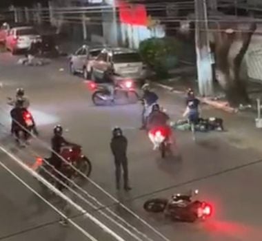 Imagem - Vídeo: briga entre organizadas de Remo e Paysandu assusta moradores em Belém