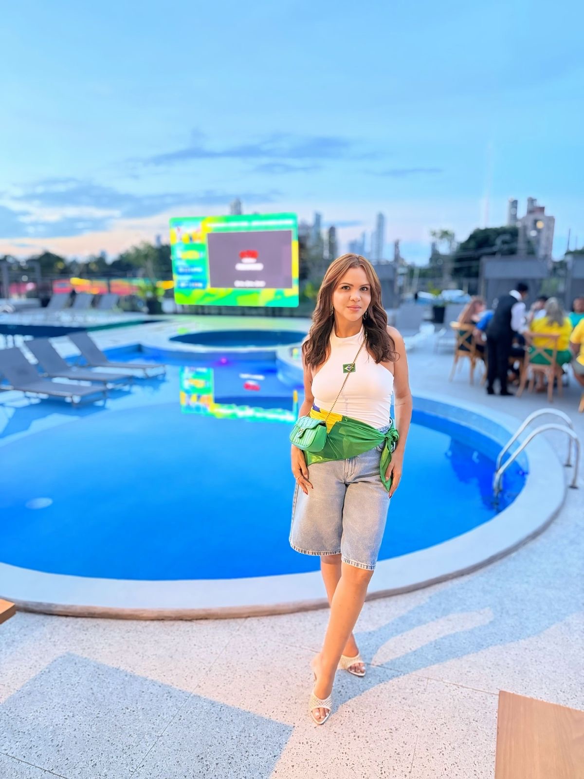 A jornalista Karina Sá