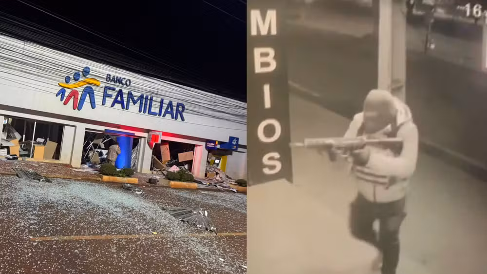 Imagem - Mega-assalto a bancos no Paraguai mobiliza polícia e levanta suspeita sobre brasileiros