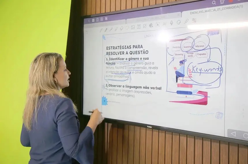 As atividades começam em agosto e serão realizadas por meio de uma plataforma digital com aulas ao vivo, materiais didáticos e espaços para tirar dúvidas com professores