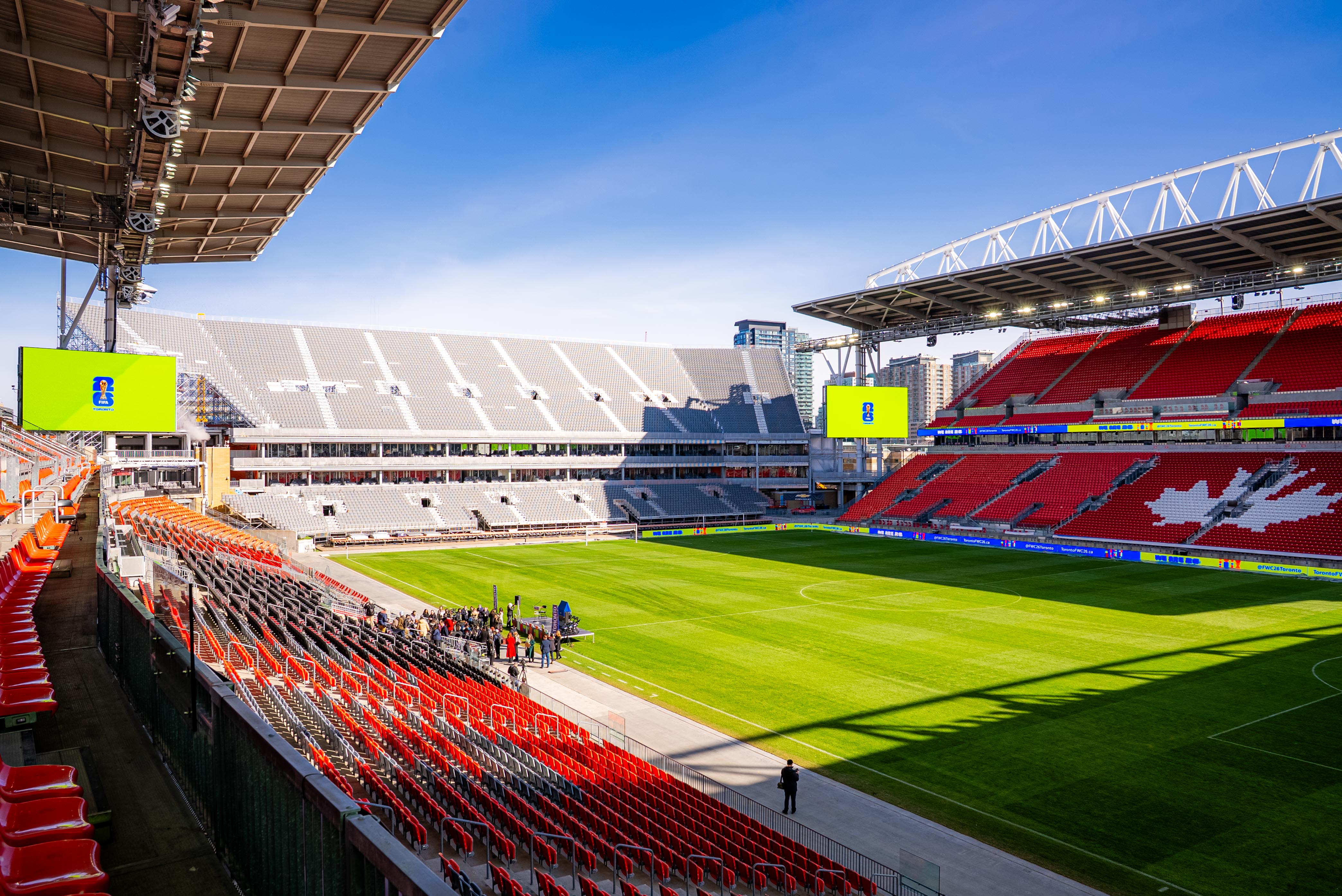 Equipes se enfrentam no Toronto Stadium, no Canadá - 