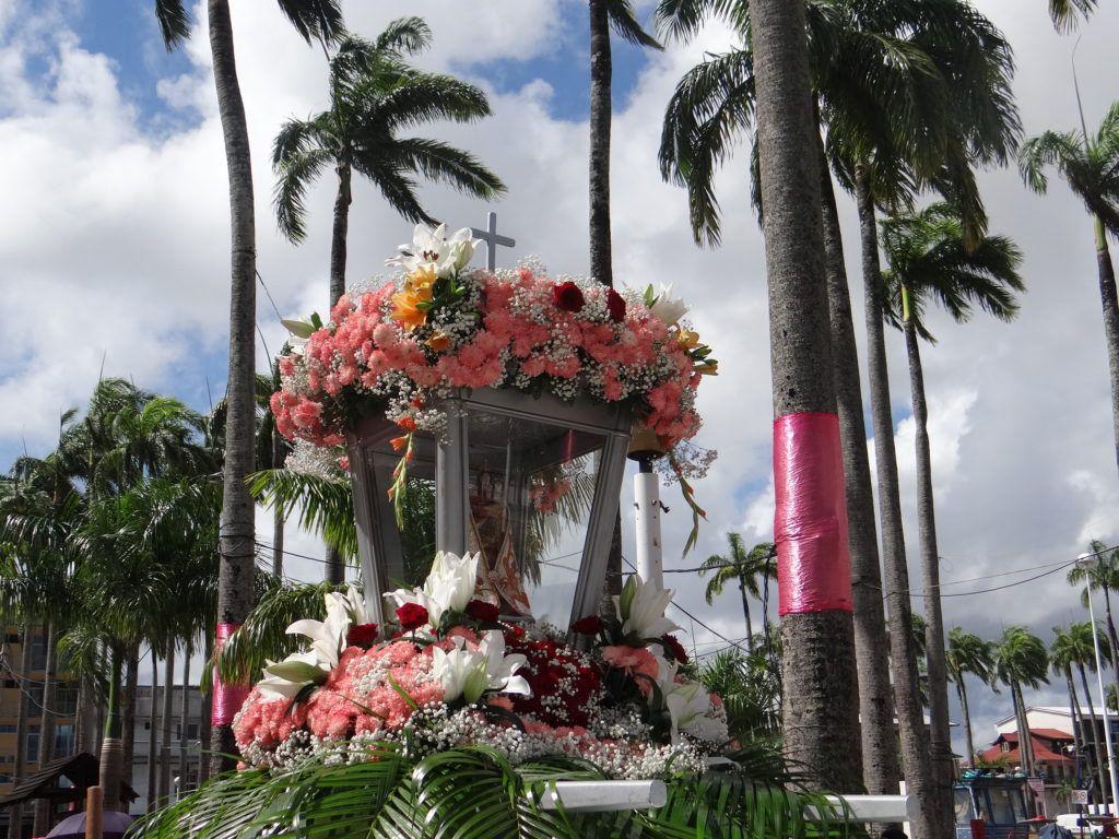 O Círio de Nossa Senhora de Nazaré em Caiena surgiu no final da década de 1990.