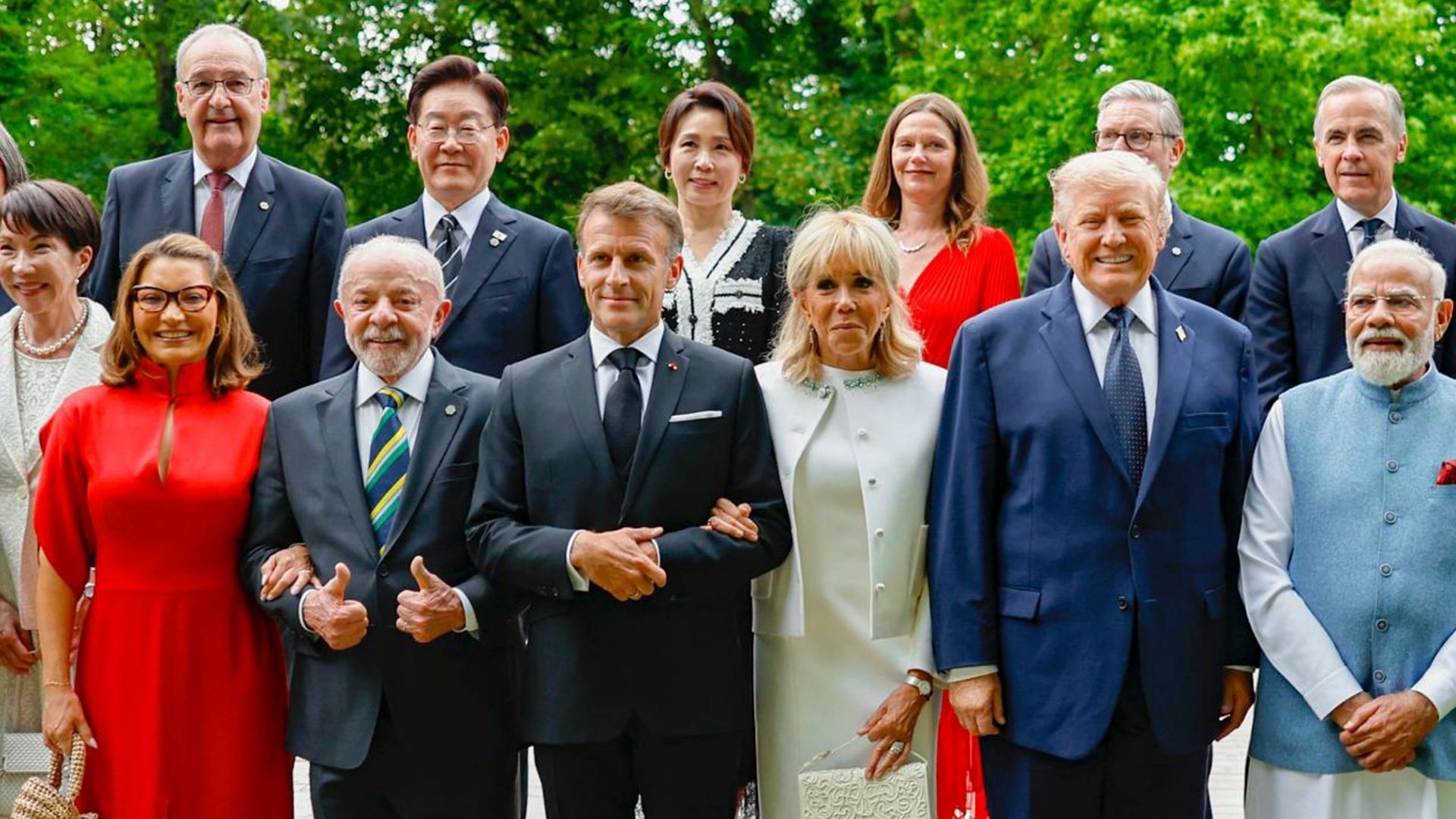 Presidente da República, Luiz Inácio Lula da Silva durante jantar com Chefes de Estado e/ou de Governo dos países do G7 e Convidado, em Évian-les-Bains - França.