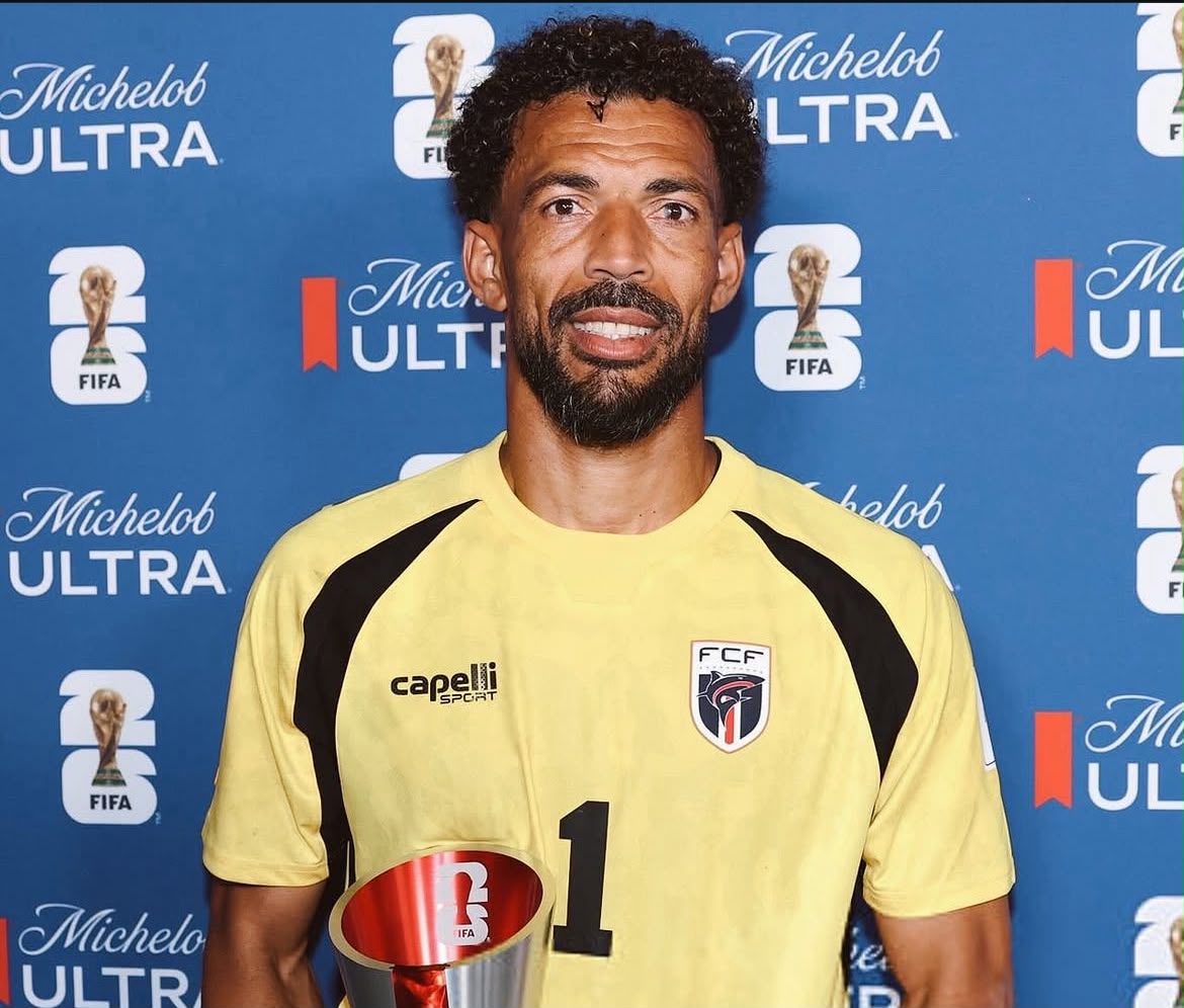 Vozinha fechou o gol de Cabo Verde - 