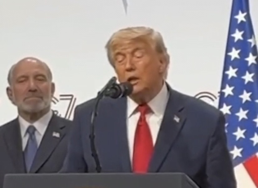 Ao ser questionado sobre conversas com o presidente Luiz Inácio Lula da Silva, Trump disse que não tratou de temas como tarifas comerciais ou segurança pública


