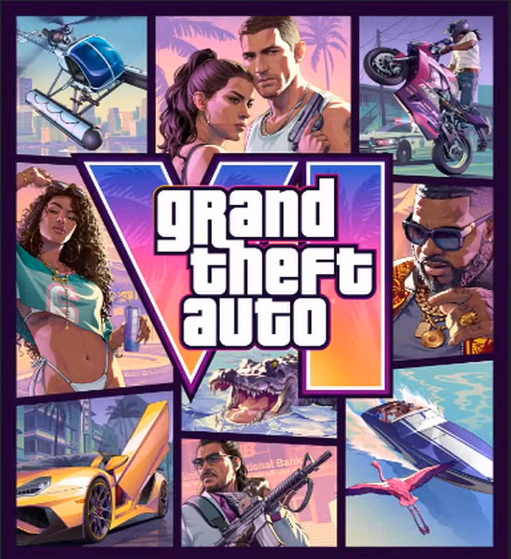 Capa oficial de Grand Theft Auto VI.