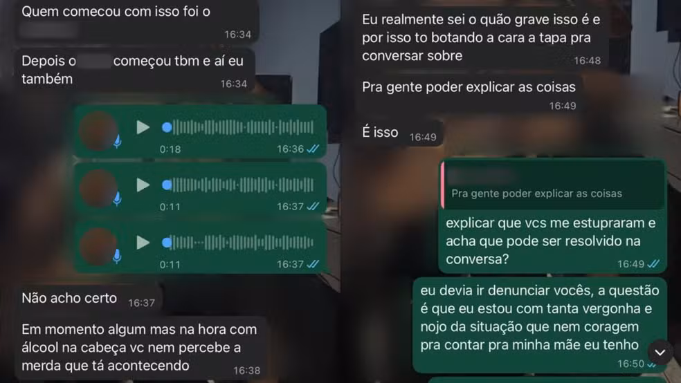 Jovem de 17 anos afirma que teve a bebida adulterada e foi abusada por ao menos quatro adolescentes; Polícia Civil investiga o caso