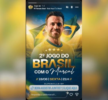 Imagem - Marçal cobra R$ 500 para torcedores assistirem a jogo do Brasil em sua companhia
