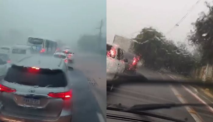 Imagem - Forte chuva causa alagamentos, derruba árvore e poste na Grande Belém