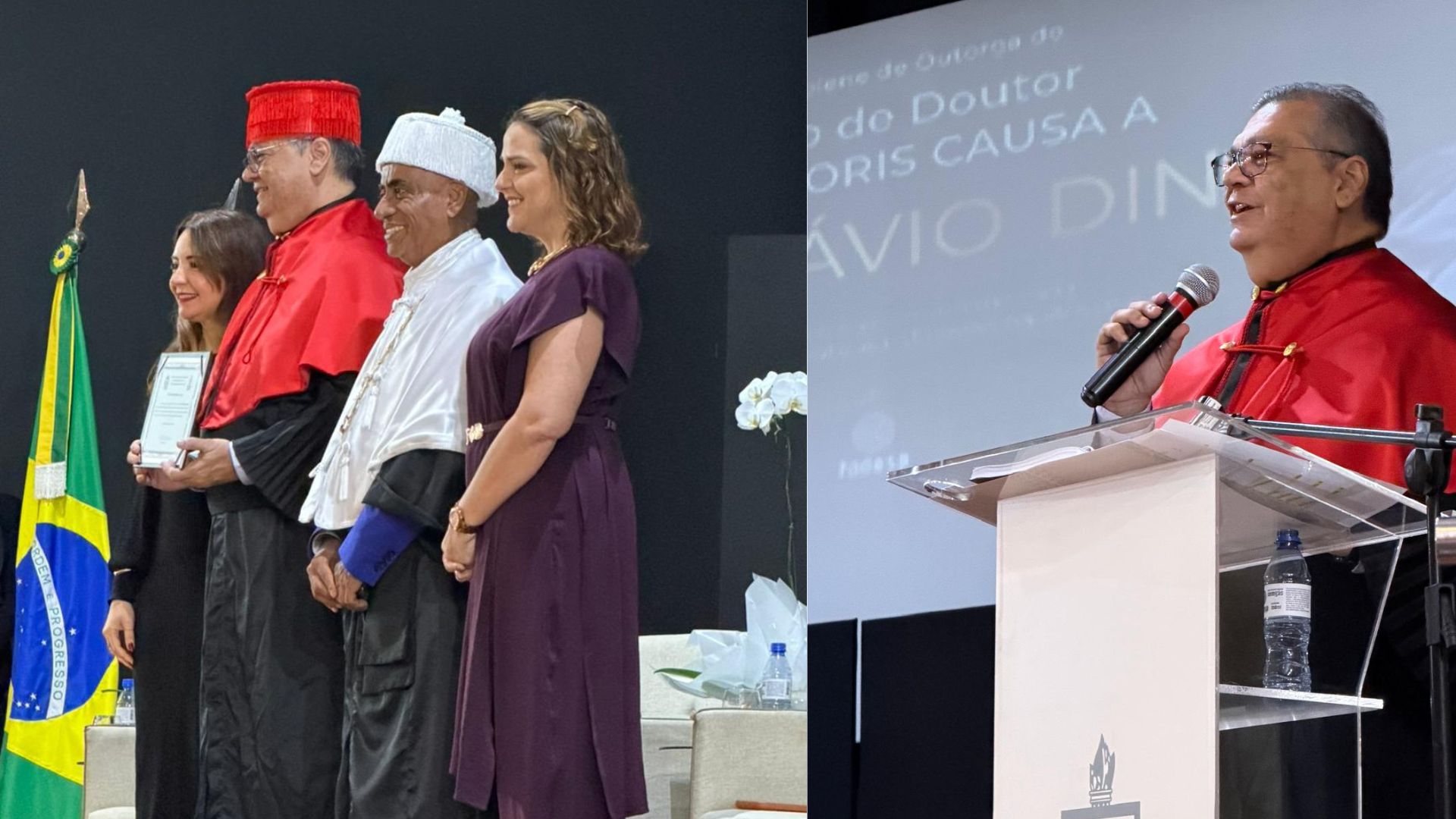 Imagem - UFPA concede título de Doutor Honoris Causa a ministro do STF Flávio Dino em cerimônia em Belém