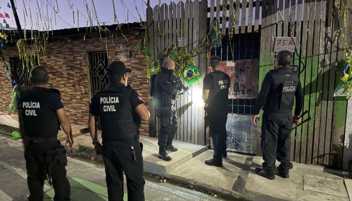 Operação prende suspeitos de tráfico e extorsão no bairro 40 Horas, em Ananindeua