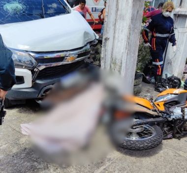 Imagem - Motociclista morre após ser atingido por caminhonete no bairro do Guamá, em Belém