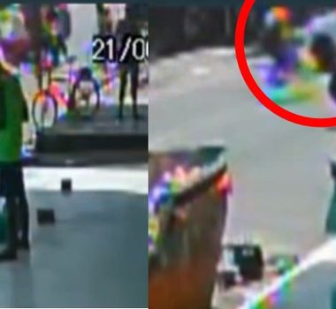 Imagem - Veja o momento do acidente que causou o morte de um motociclista no Guamá