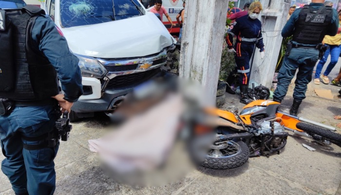 Imagem - Motociclista morre após ser atingido por caminhonete no bairro do Guamá, em Belém