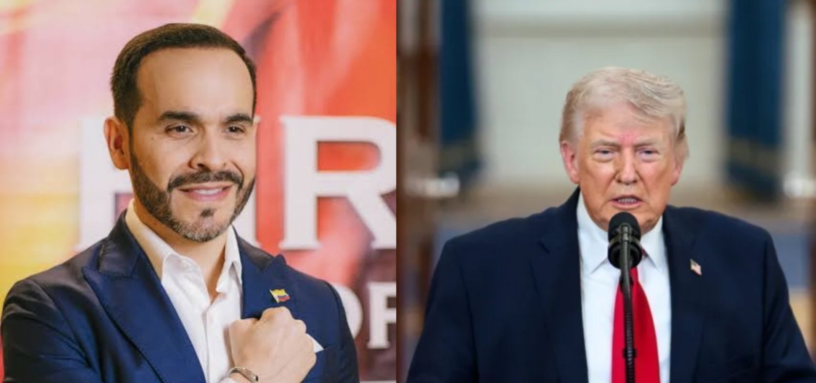 Imagem - Trump parabeniza De la Espriella após apuração preliminar na Colômbia