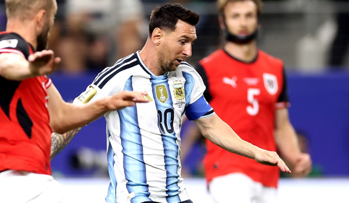 Messi perdeu pênalti na segunda rodada da Copa
