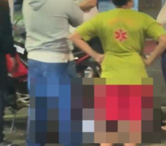 Imagem - Acidente entre duas motos na Duque deixa uma vítima caída; DETRAN está no local